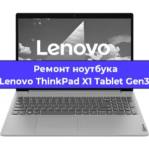 Чистка от пыли и замена термопасты на ноутбуке Lenovo ThinkPad X1 Tablet Gen3 в Нижнем Новгороде